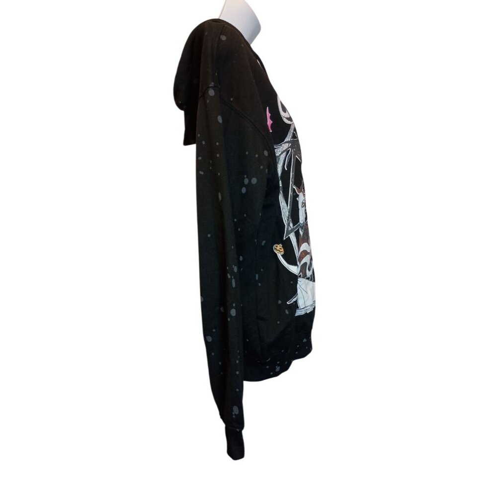 Disney Tim Burton's The Nightmare Before Christmas Hoodie Sweatshirt Women's Sz. - Picture 3 of 7